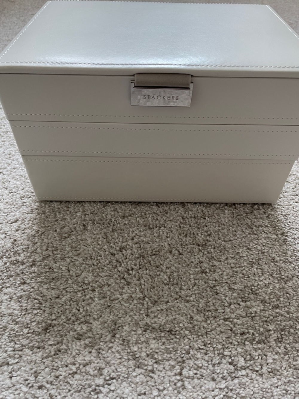 Stackers White Jewelry Box - Picture 3 of 7